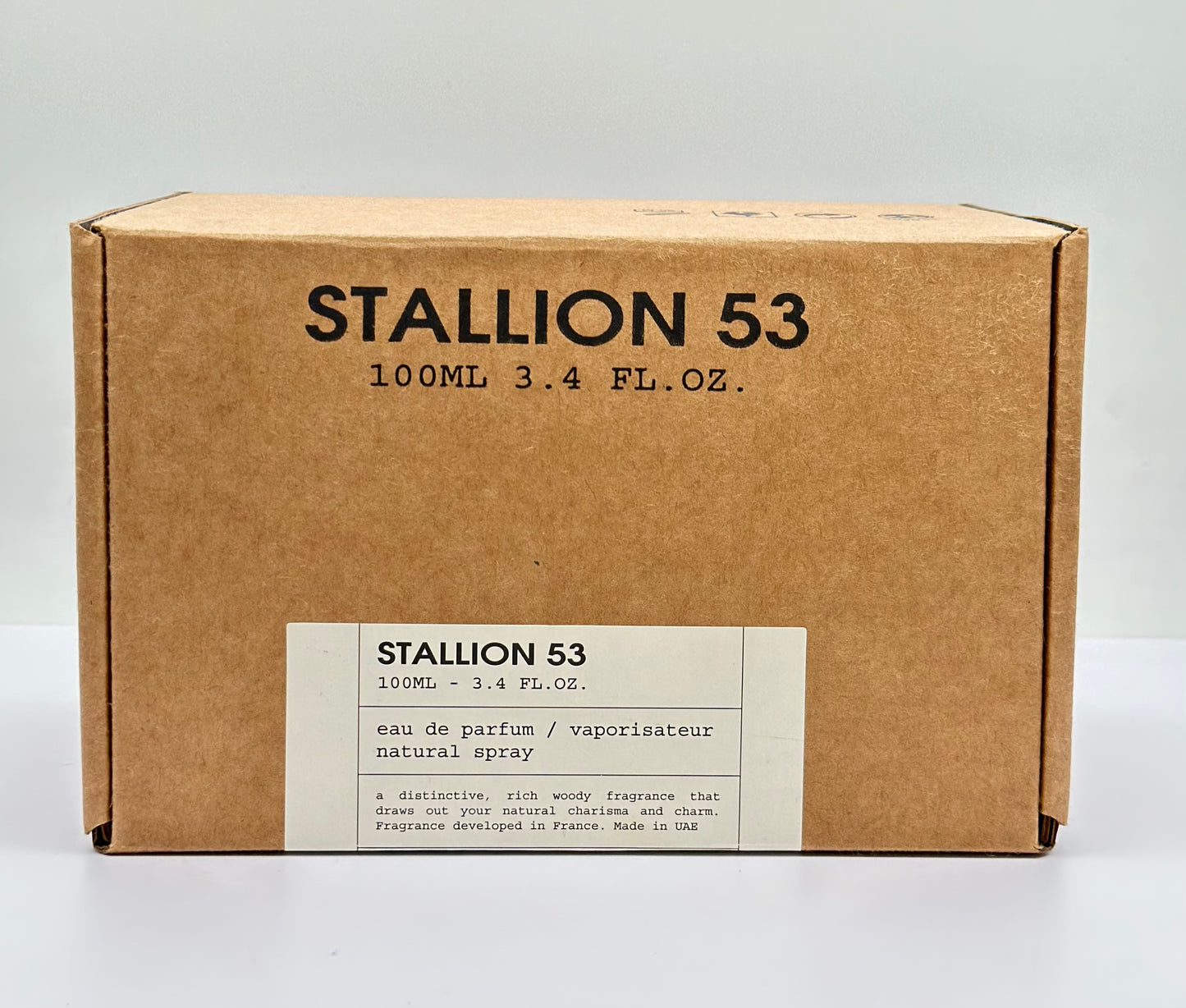 PERFUME STALLION 53 X100ML EAU DE PARFUM
