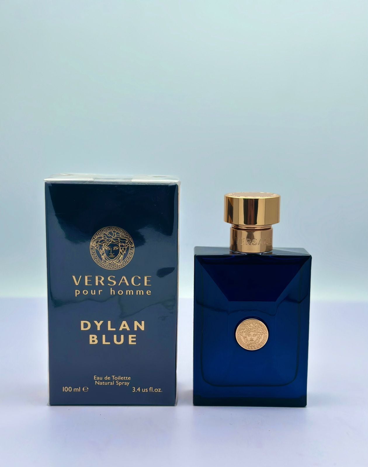 PERFUME VERSACE DYLAN BLUE PARA HOMBRE EAU DE TOILETTE X 10OML