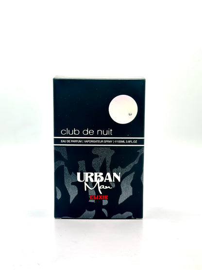 PERFUME CLUB DE NUIT URBAN ELIXIR EAU DE PARFUM X 105ml